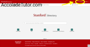 Stanford University Directory